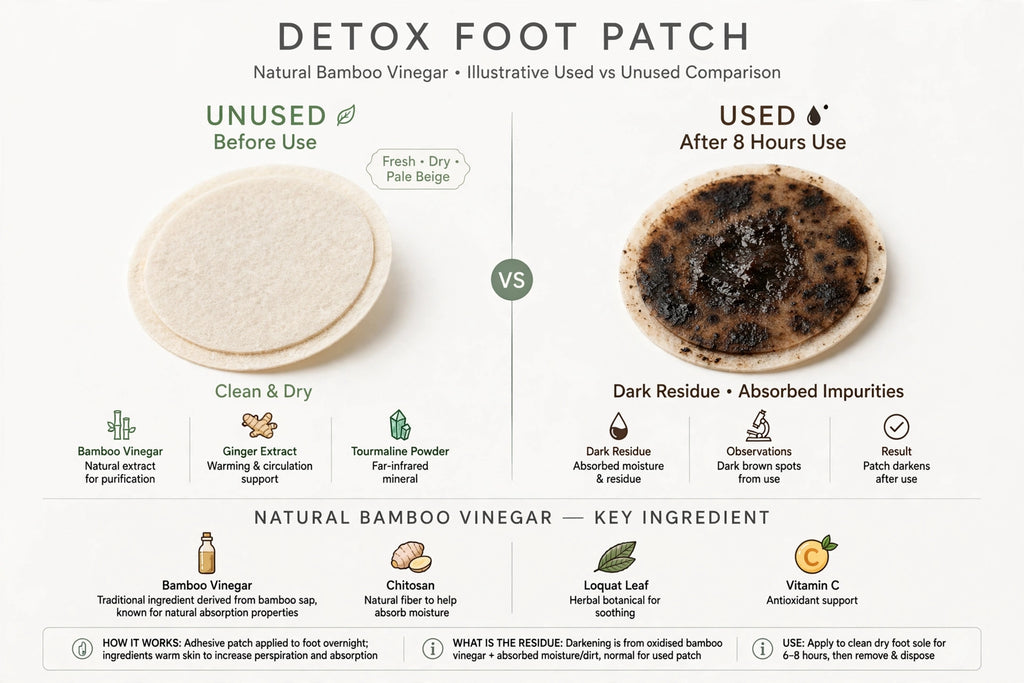 SAHROY Deep Cleansing Foot Pads - 10 Pads